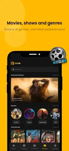 pikashow-home-screen Movies and shows